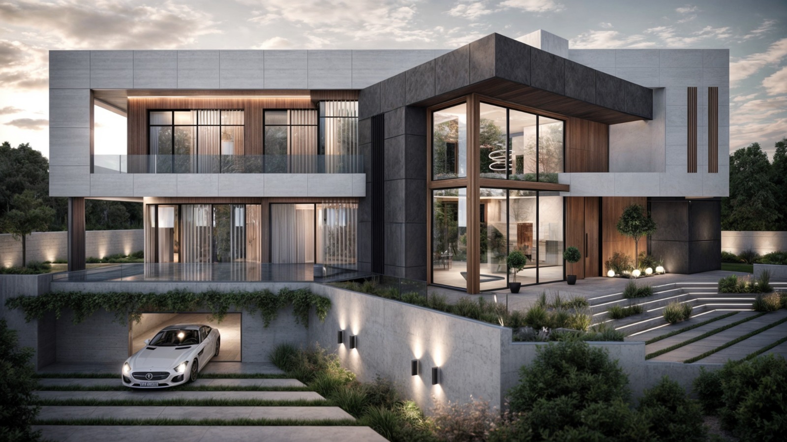House A.J. — contemporary residence in Nabatieh, Lebanon